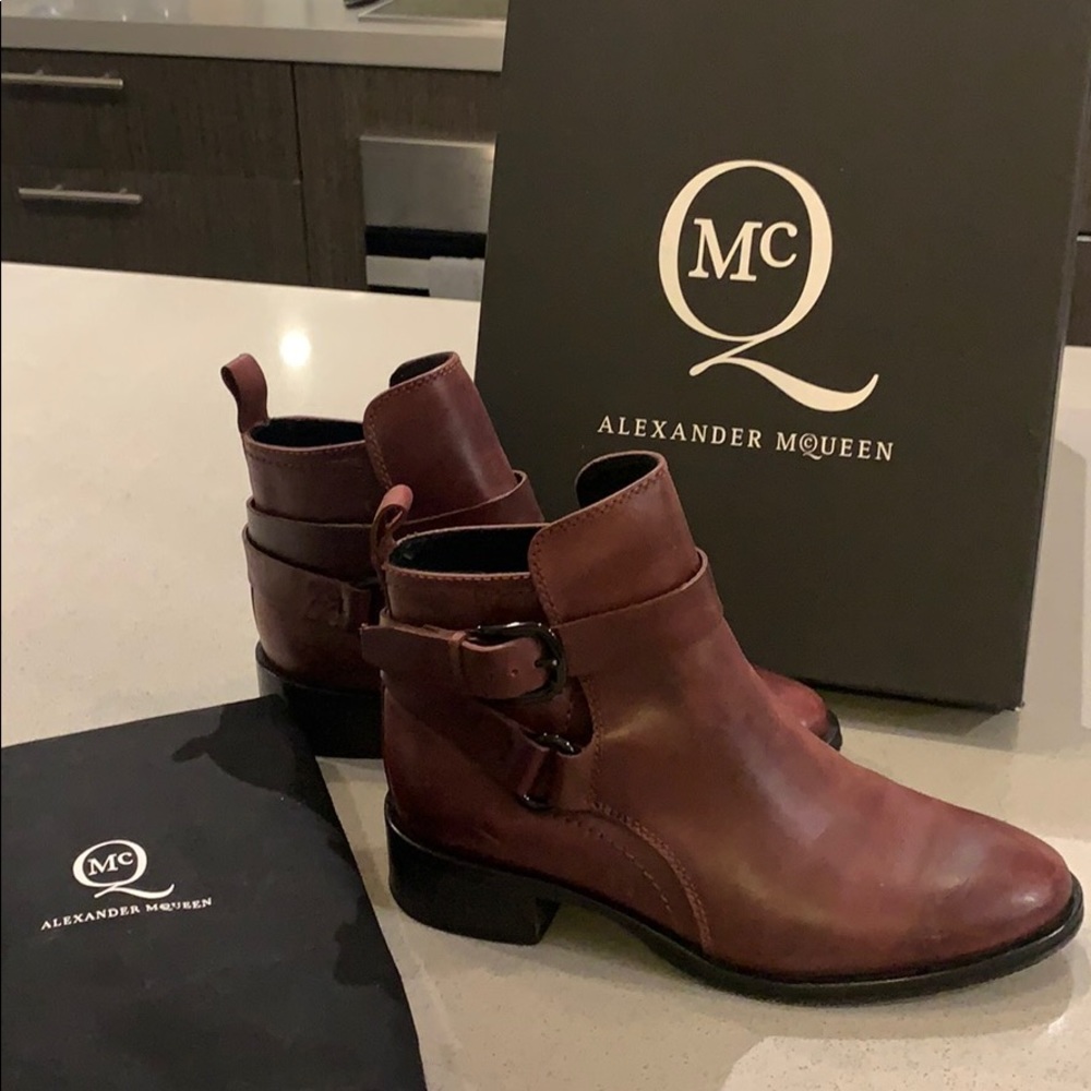 Alexander McQueen Bridal Ankle Boot
